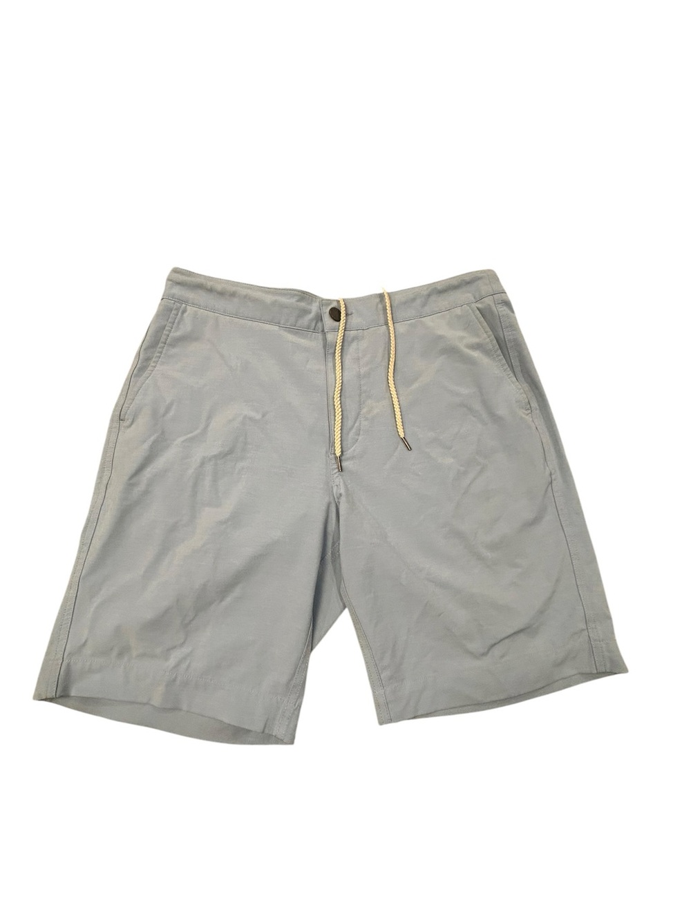 Faherty All Day Shorts Men’s Flat Chino Light Blue 31 Draw Waist 8.5” Inseam